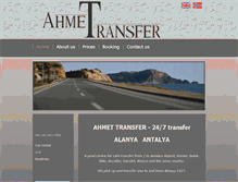 Tablet Screenshot of ahmettransfer.com